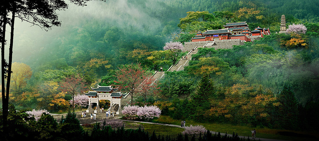 寺廟園林景觀設(shè)計